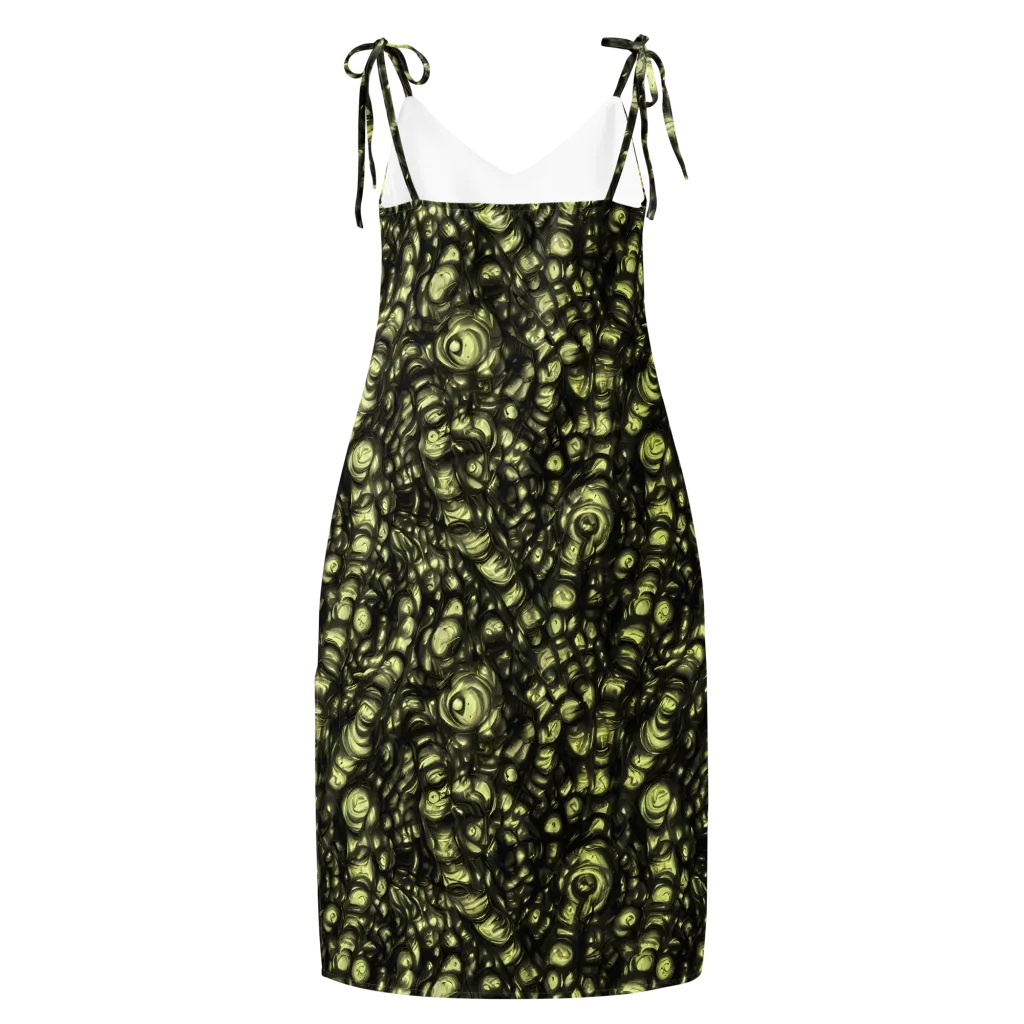 Mossfire on Slip Dress — Back