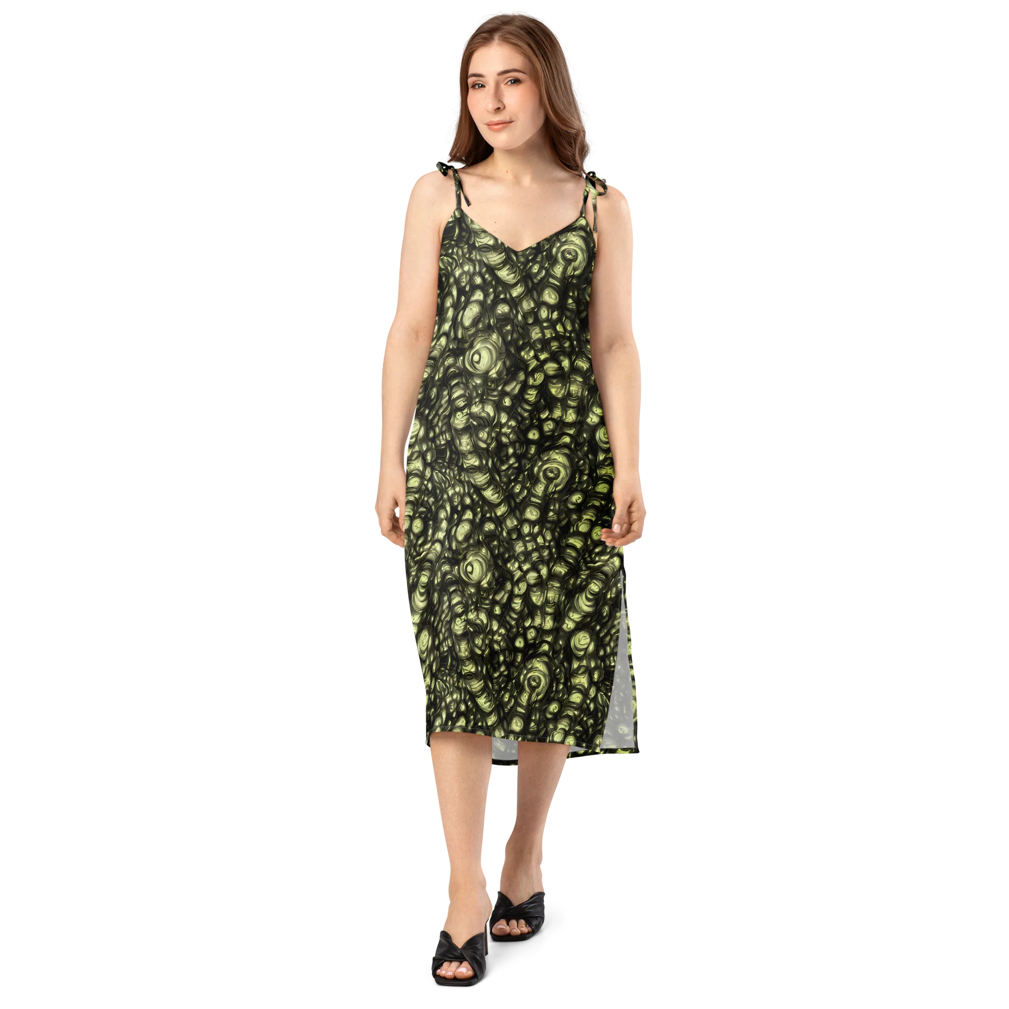 Mossfire on Slip Dress — Front