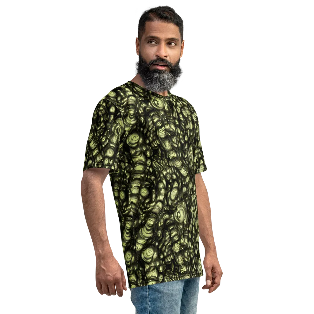 Mossfire on Men's Crew Neck T-Shirt — Right