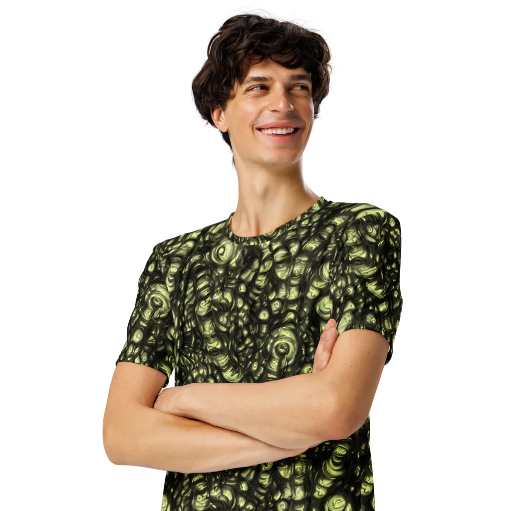 Mossfire on Men's Crew Neck T-Shirt — Left Front