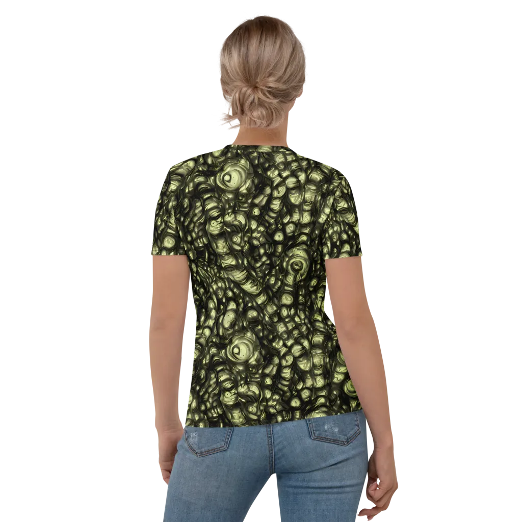 Mossfire on Women's Crew Neck T-Shirt — Back