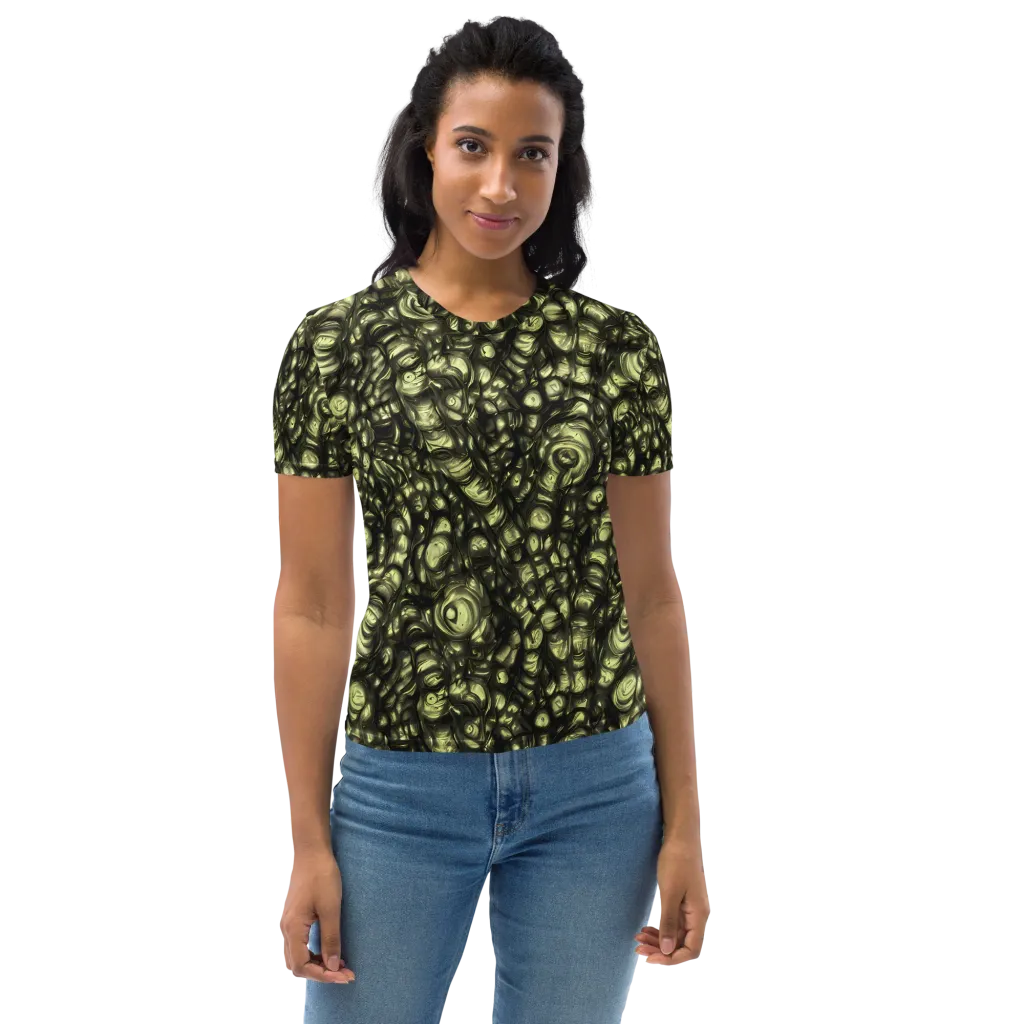 Mossfire on Women's Crew Neck T-Shirt — Front