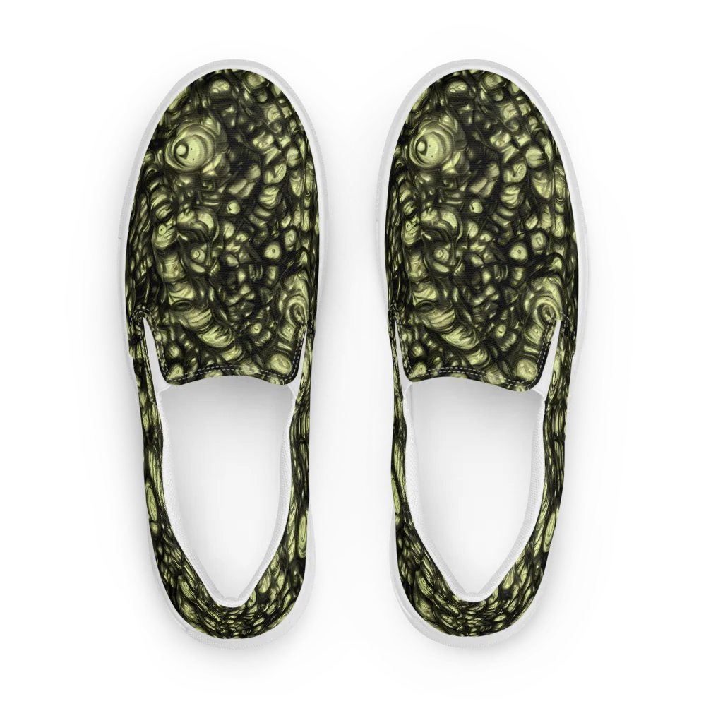 Mossfire on Men's Slip-On Canvas Shoes — Front