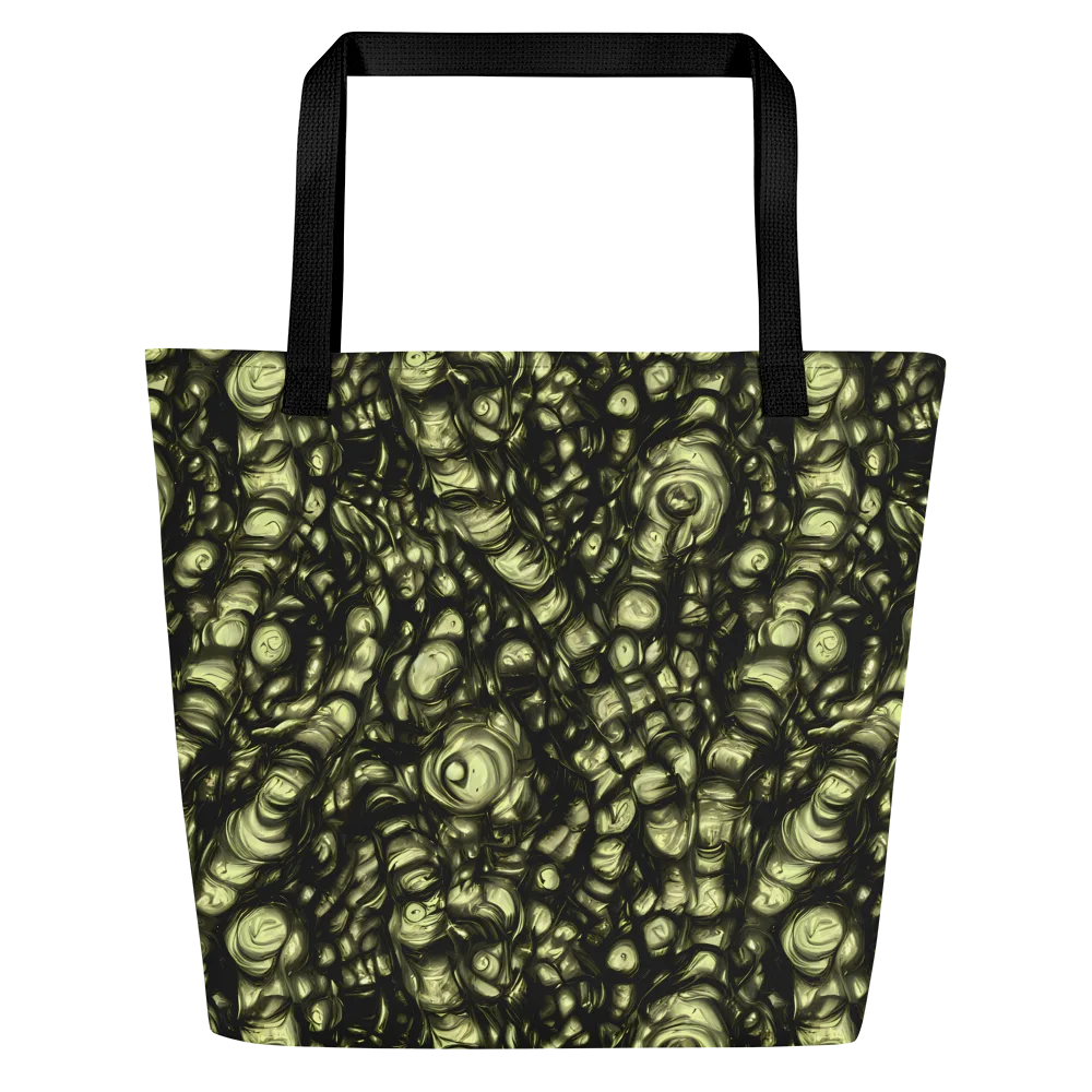 Mossfire on Large Tote Bag W/ Pocket — Front
