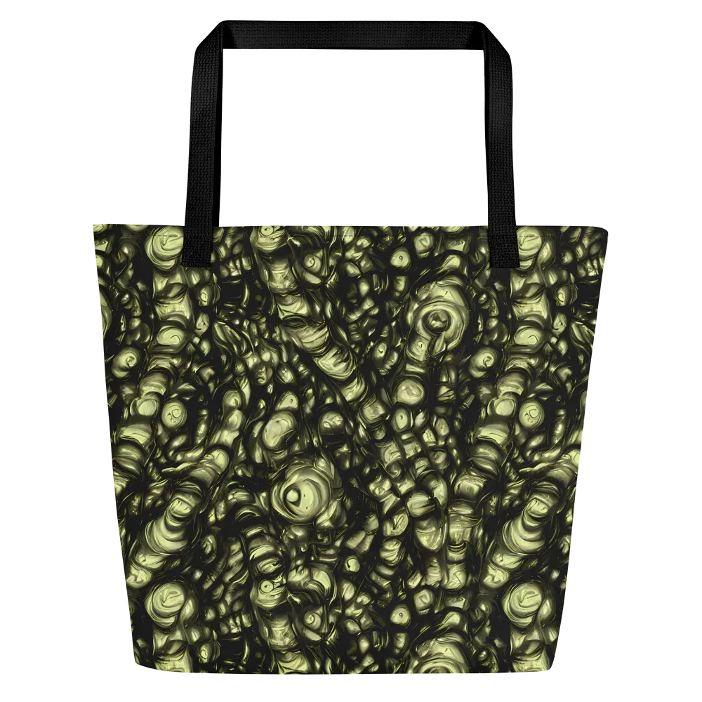 Mossfire on Large Tote Bag W/ Pocket — Front
