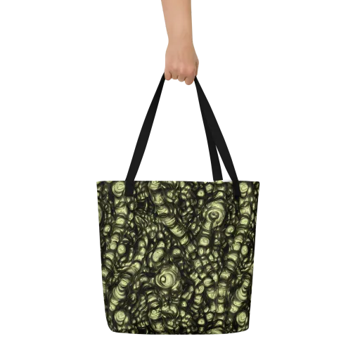 Mossfire on a Large Tote Bag W/ Pocket