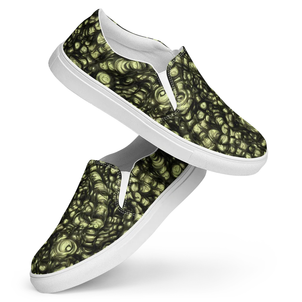 Mossfire on Women's Slip-On Canvas Shoes — Front