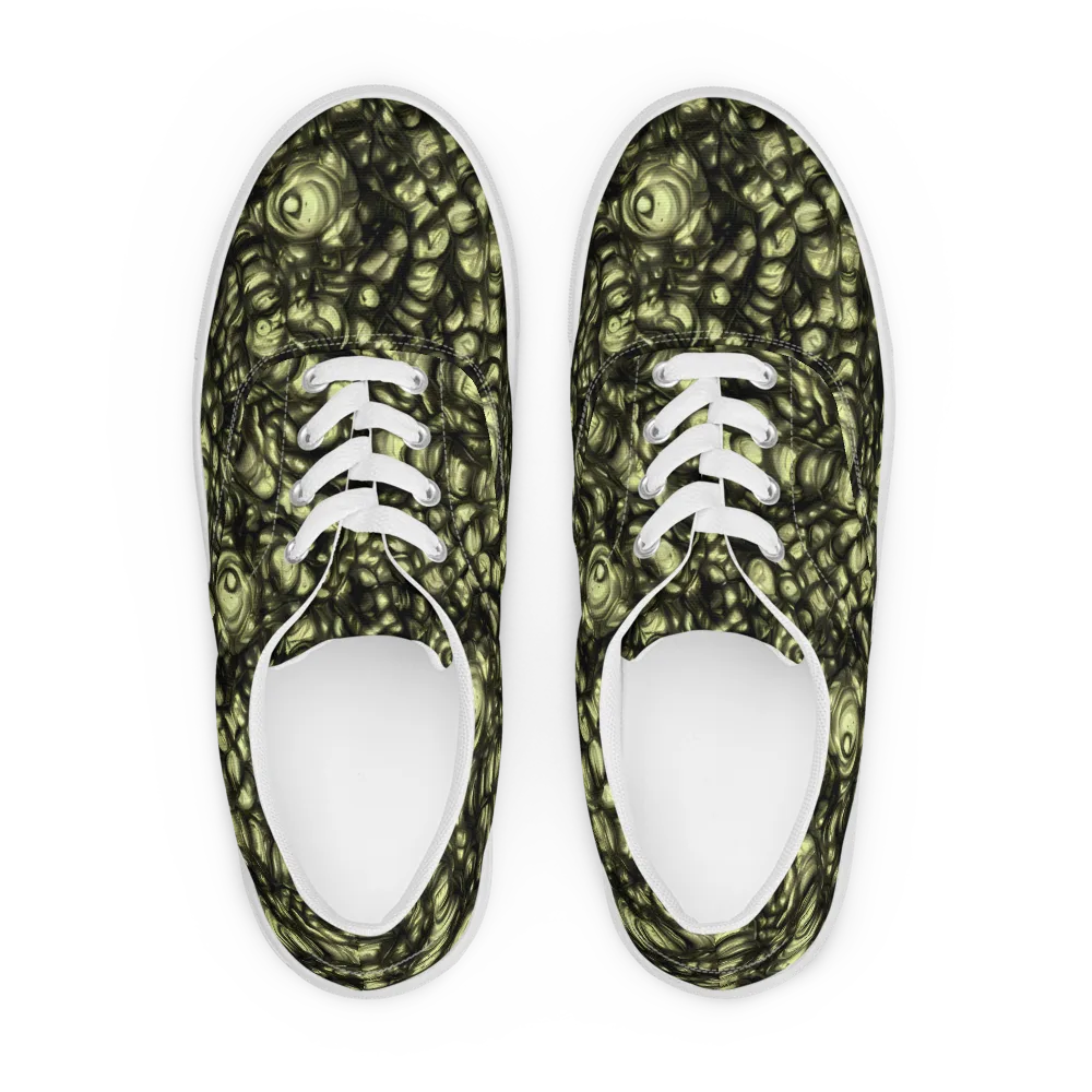 Mossfire on Men's Lace-Up Canvas Shoes — Front