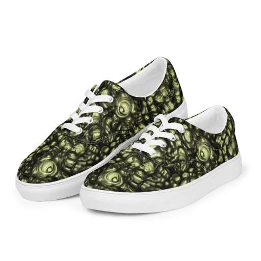 Mossfire on a Men's Lace-Up Canvas Shoes