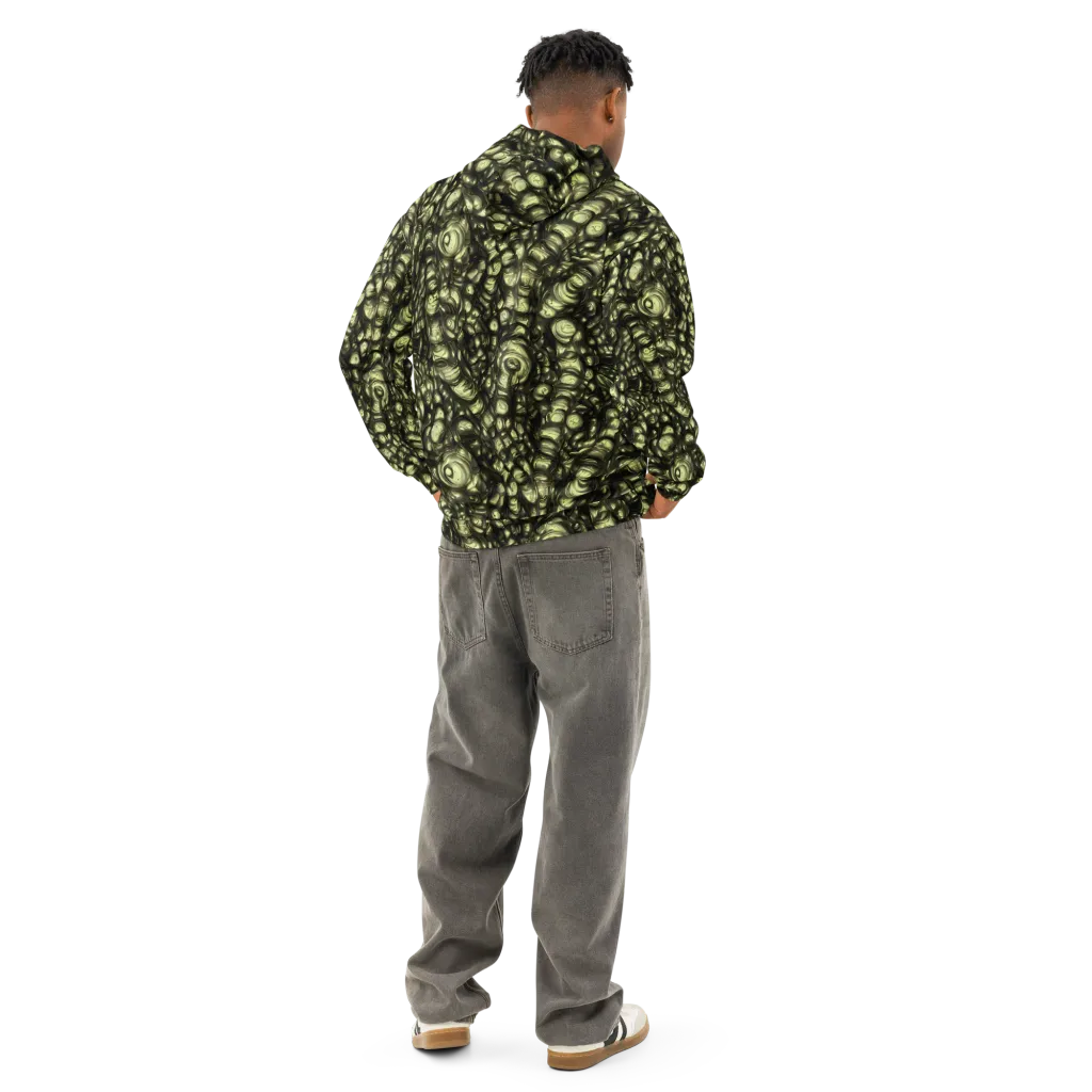 Mossfire on Cotton Hoodie — Back