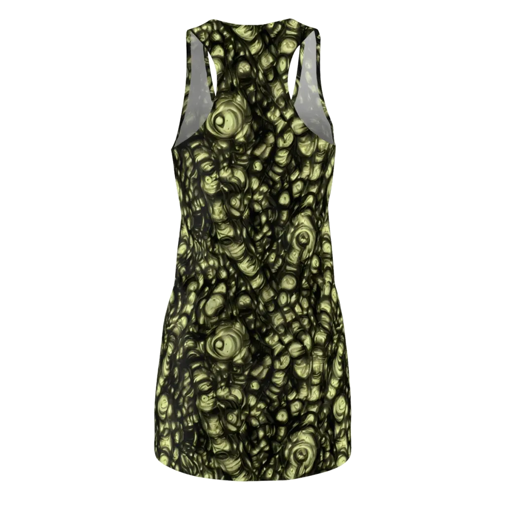 Mossfire on Racerback Dress — Back
