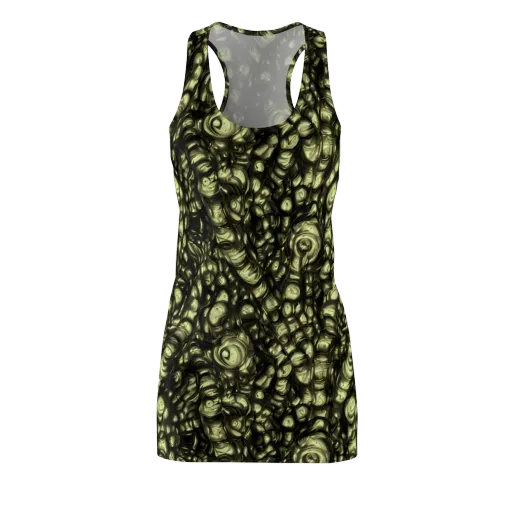 Mossfire on a Racerback Dress
