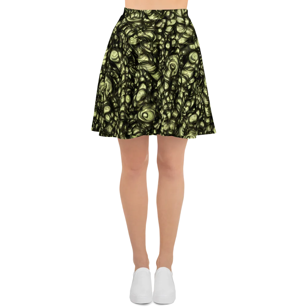 Mossfire on Skater Skirt — Front