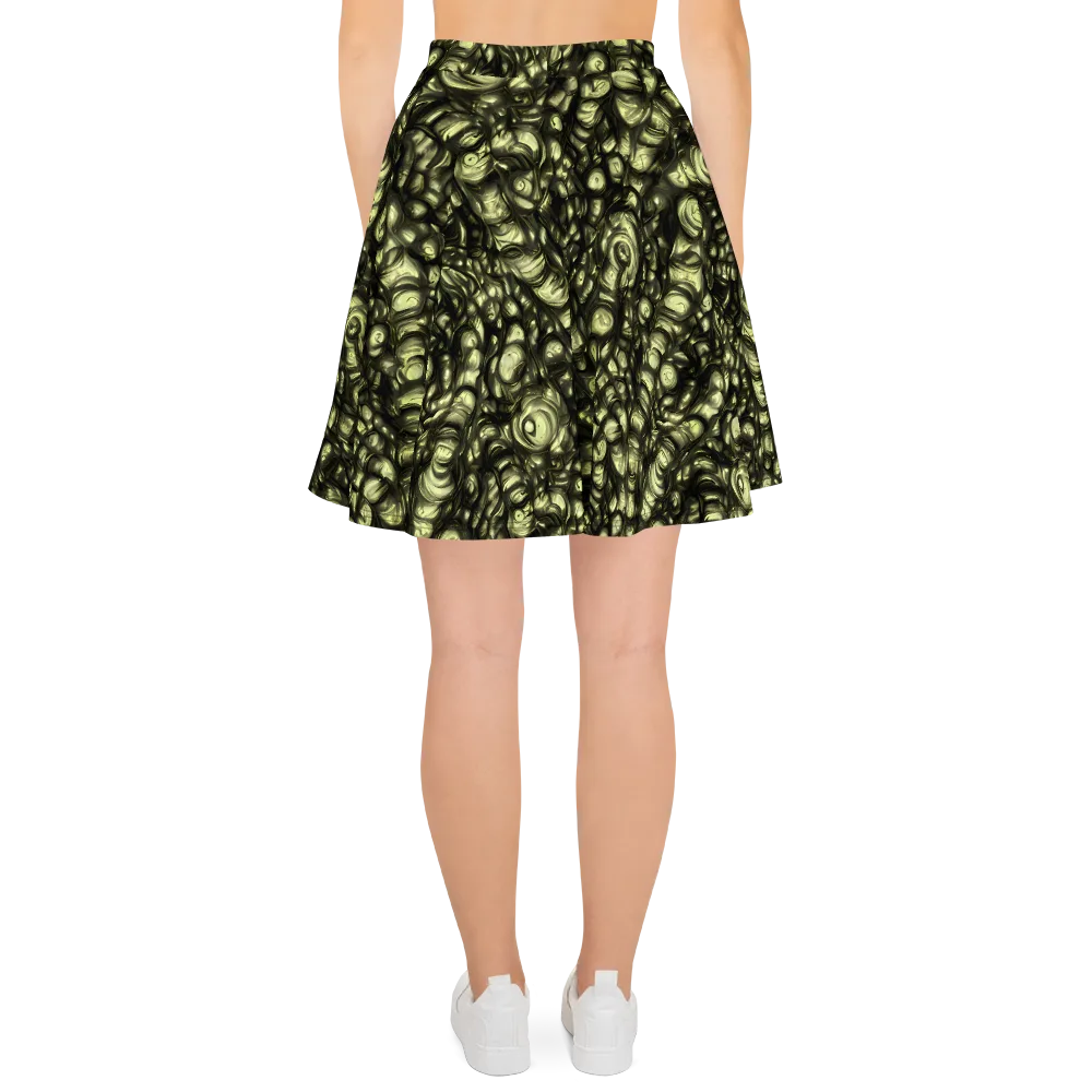 Mossfire on Skater Skirt — Back