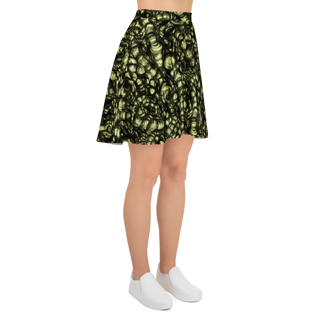 Mossfire on Skater Skirt — Right