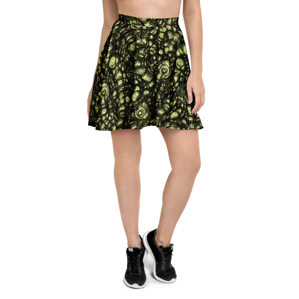 Mossfire on Skater Skirt — Front