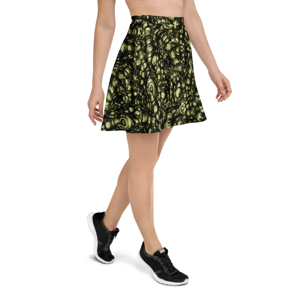 Mossfire on Skater Skirt — Right
