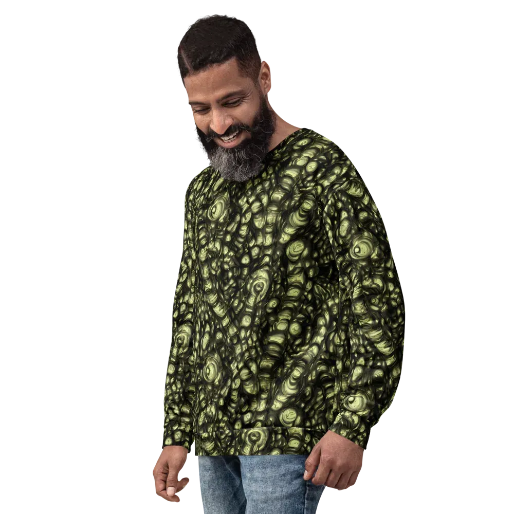 Mossfire on Sweatshirt — Left Front
