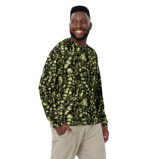 Mossfire on a Sweatshirt
