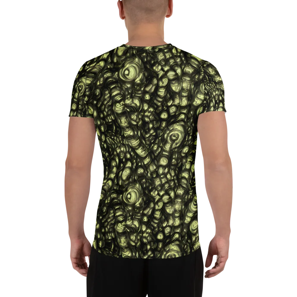 Mossfire on Men's Athletic T-Shirt — Back