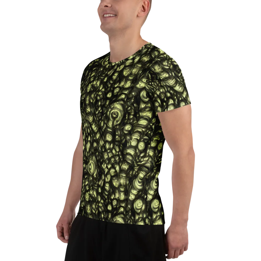 Mossfire on Men's Athletic T-Shirt — Left