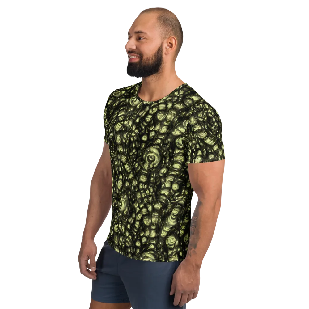 Mossfire on Men's Athletic T-Shirt — Left