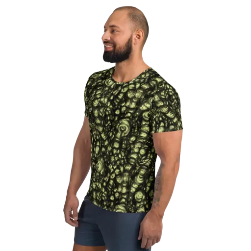 Mossfire on a Men's Athletic T-Shirt