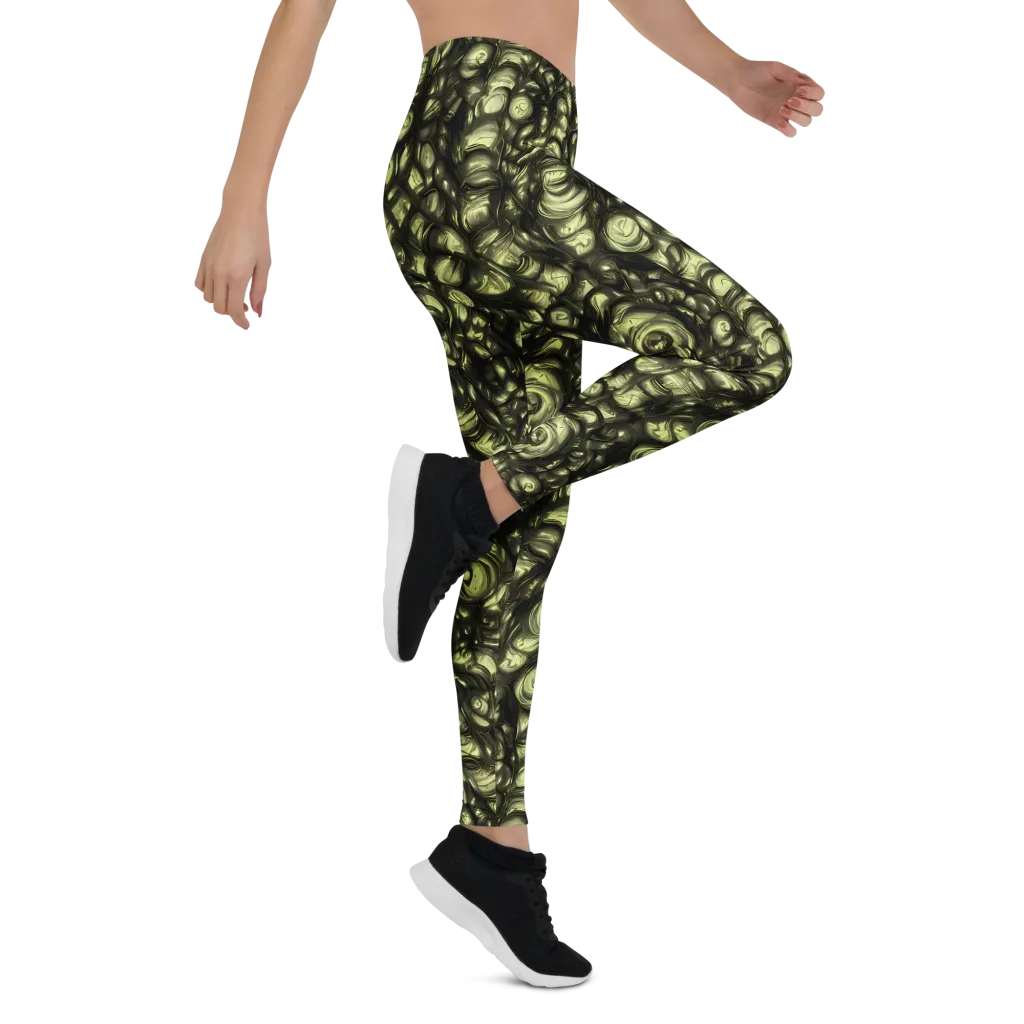 Mossfire on Leggings — Right