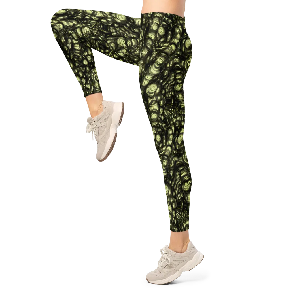 Mossfire on Leggings — Left