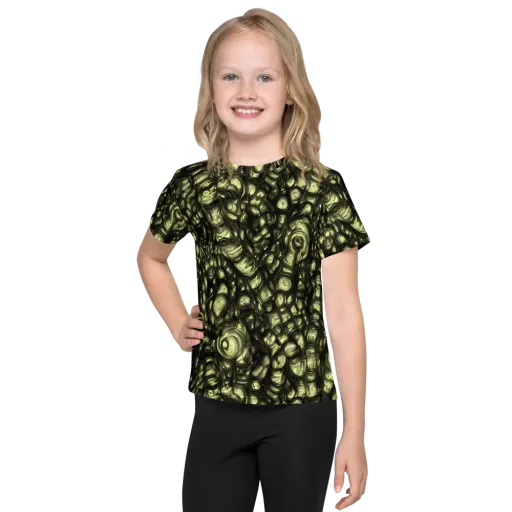 Mossfire on a Kids Crew Neck T-Shirt