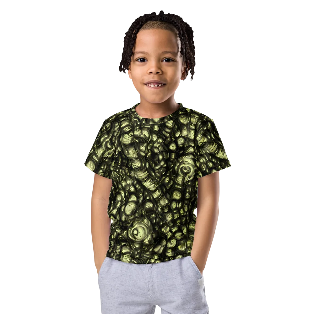 Mossfire on Kids Crew Neck T-Shirt — Front