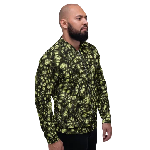 Mossfire on a Bomber Jacket