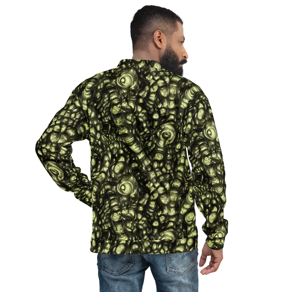 Mossfire on Bomber Jacket — Back