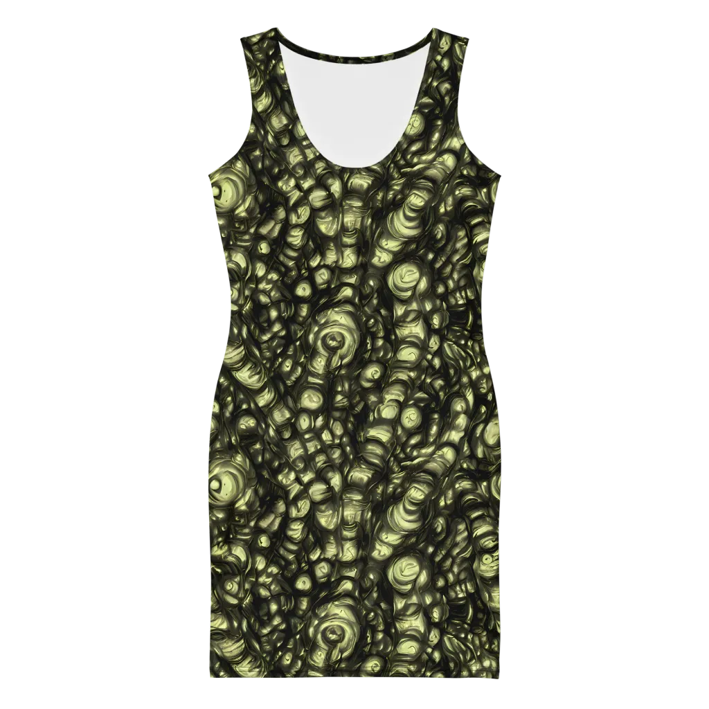 Mossfire on Bodycon Dress — Front