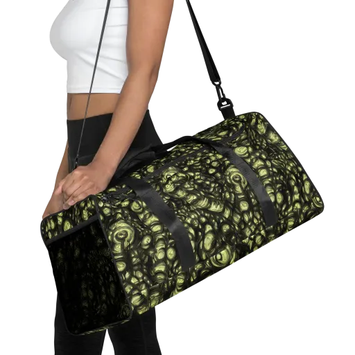 Mossfire on a Duffle Bag