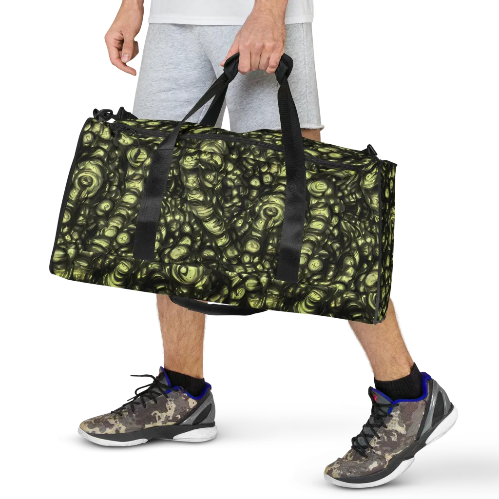 Mossfire on Duffle Bag — Front