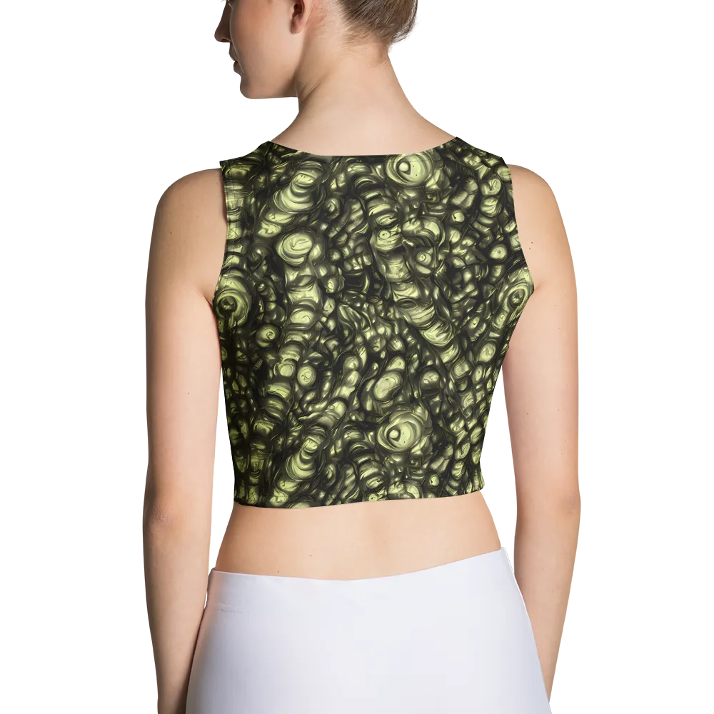 Mossfire on Crop Top — Back