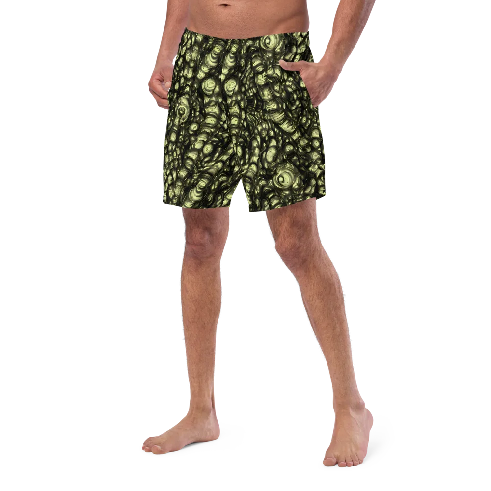 Mossfire on Swim Trunks — Left Front
