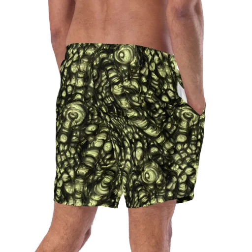 Mossfire on a Swim Trunks