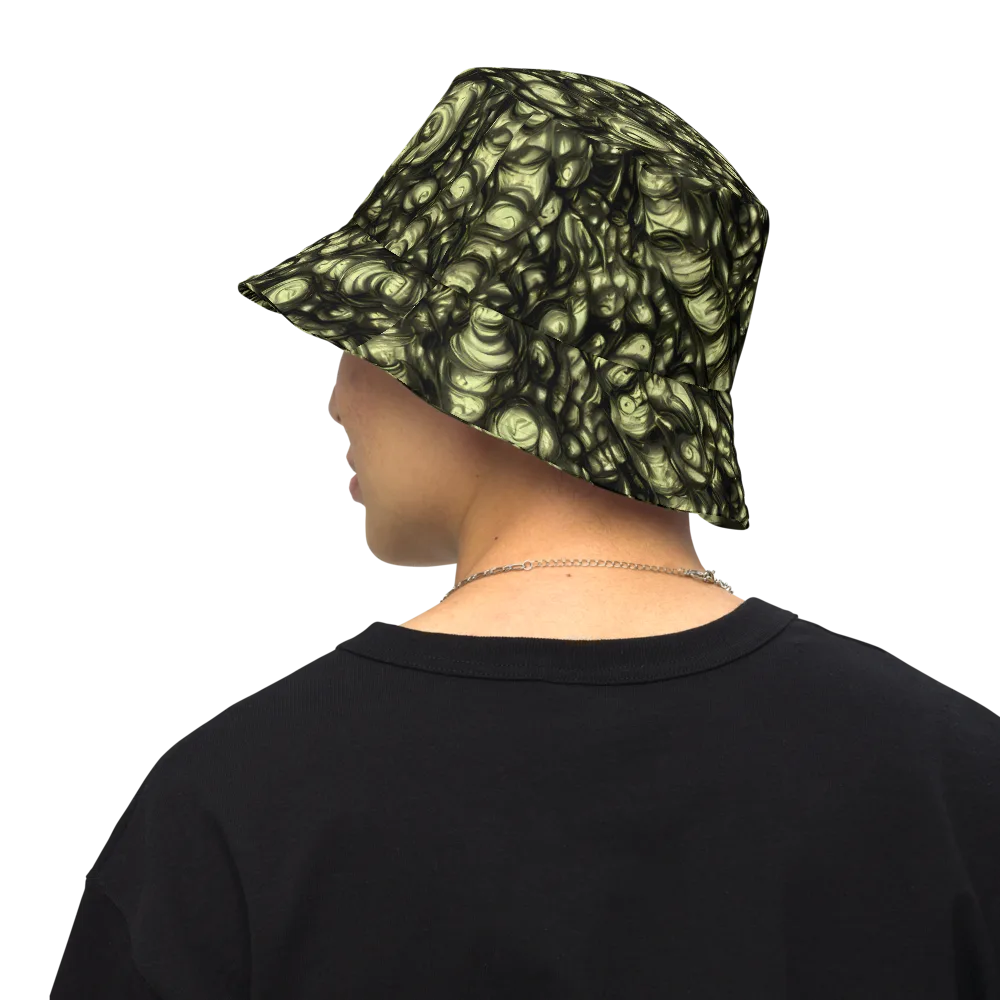 Mossfire on Reversible Bucket Hat — Back Inside