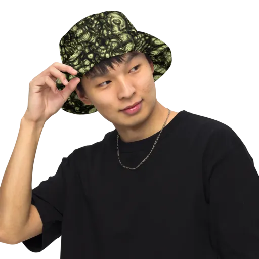 Mossfire on a Reversible Bucket Hat