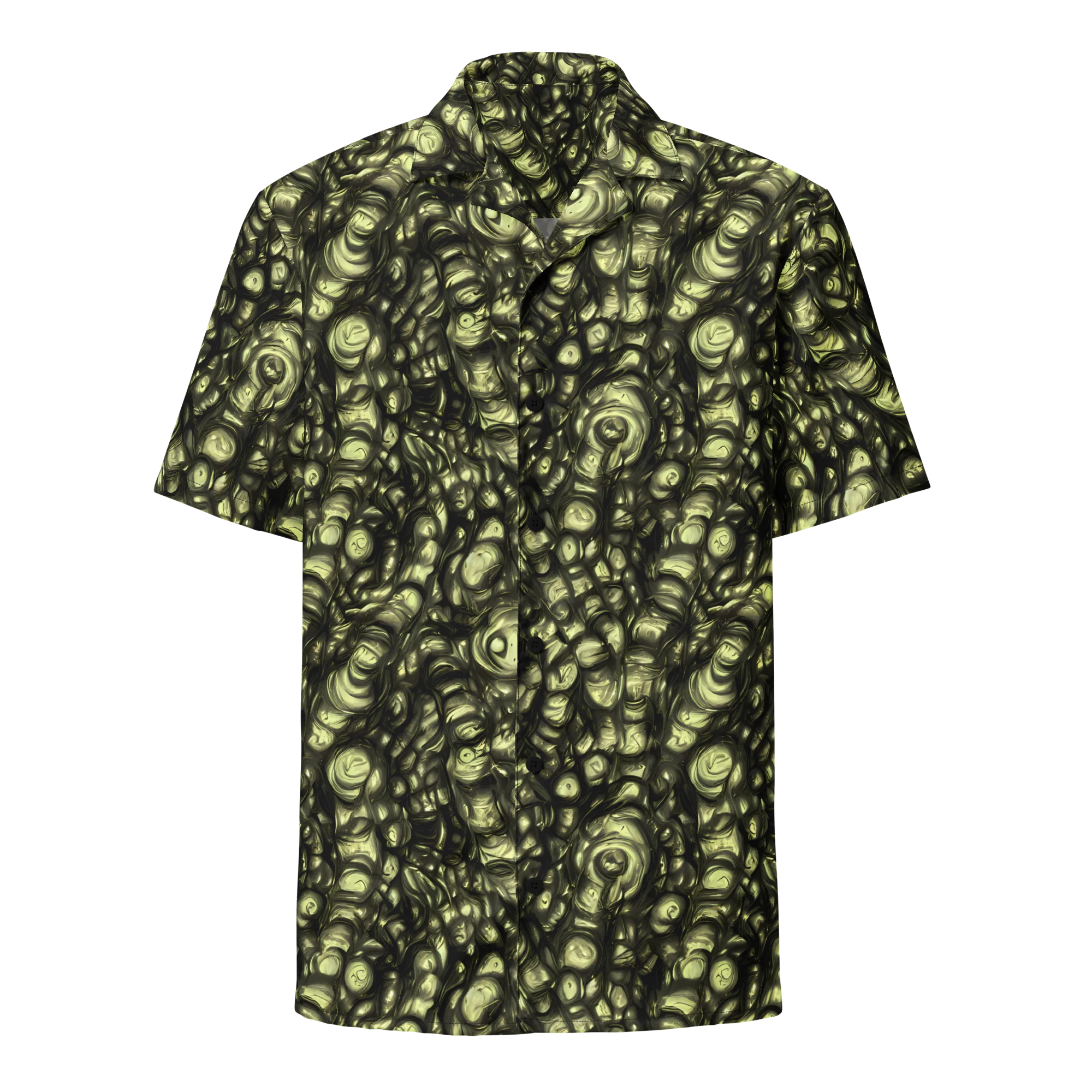 Mossfire on Button Shirt — Front