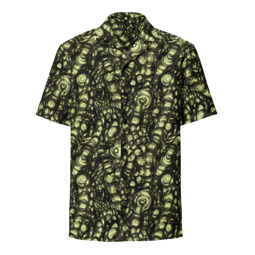 Mossfire on a Button Shirt