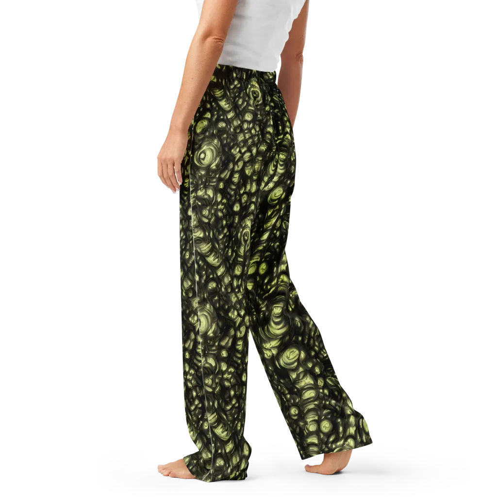 Mossfire on Women's Pajama Pants — Left