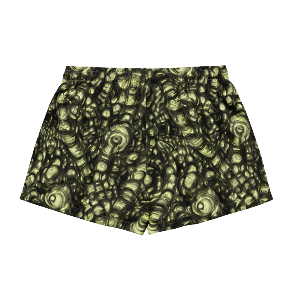 Mossfire on Women's Pajama Shorts — Back