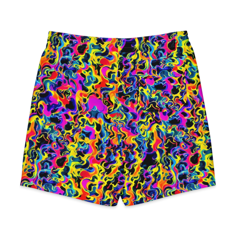 Afterglow Rapture on Men's Board Shorts — Back