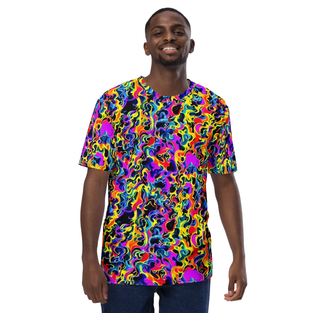 Afterglow Rapture on Men's Crew Neck T-Shirt — Front
