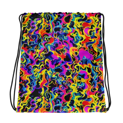 Afterglow Rapture on a Drawstring Bag