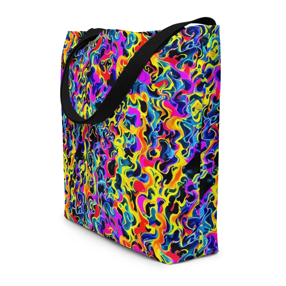 Afterglow Rapture on Large Tote Bag W/ Pocket — Front