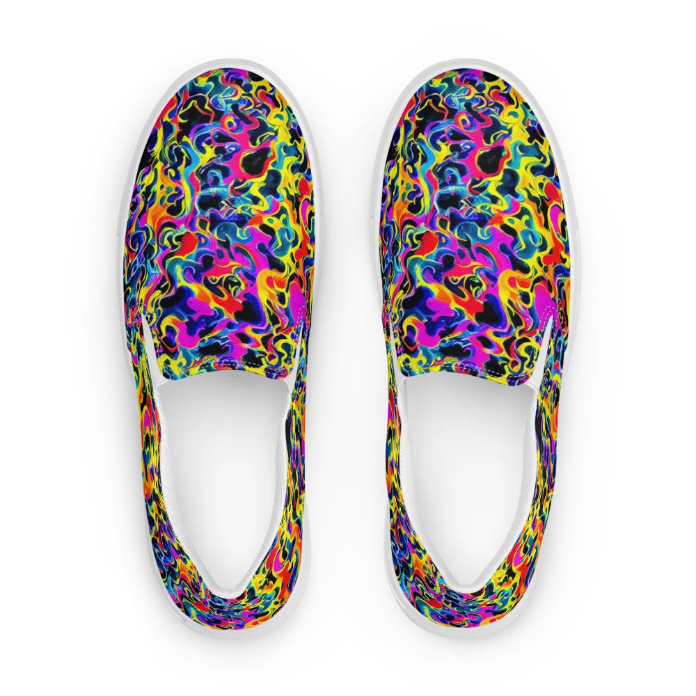 Afterglow Rapture on Women's Slip-On Canvas Shoes — Front
